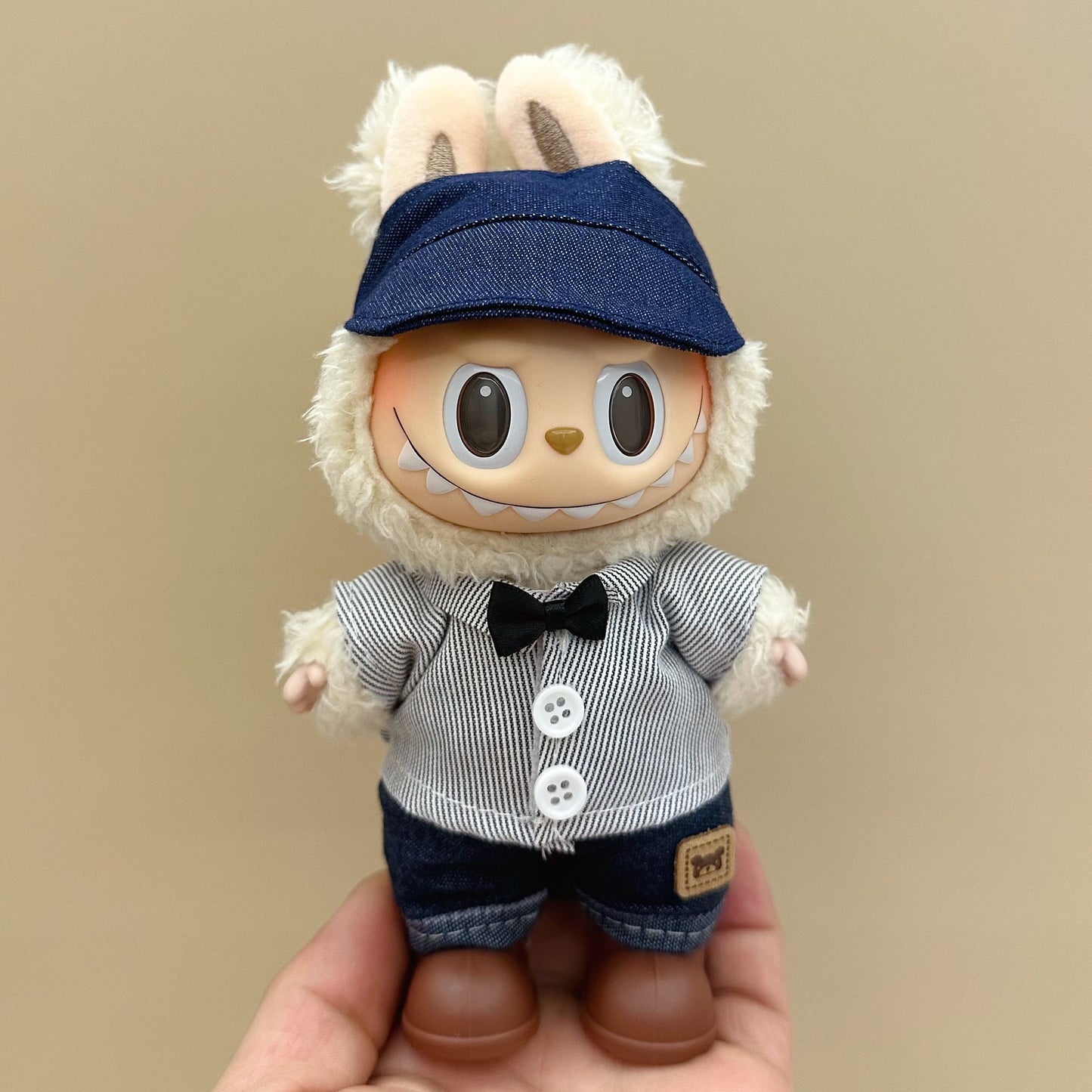 Labubu baby clothes 17cm rabub clothes blind box doll skirt set cute dress-up toys cross-border wholesale
