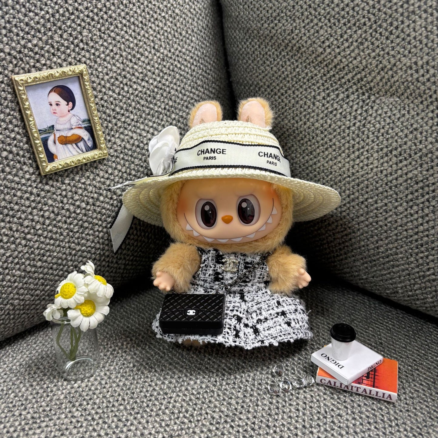 17cm Doll Clothes Suitable for 17cm Labubu Plushies