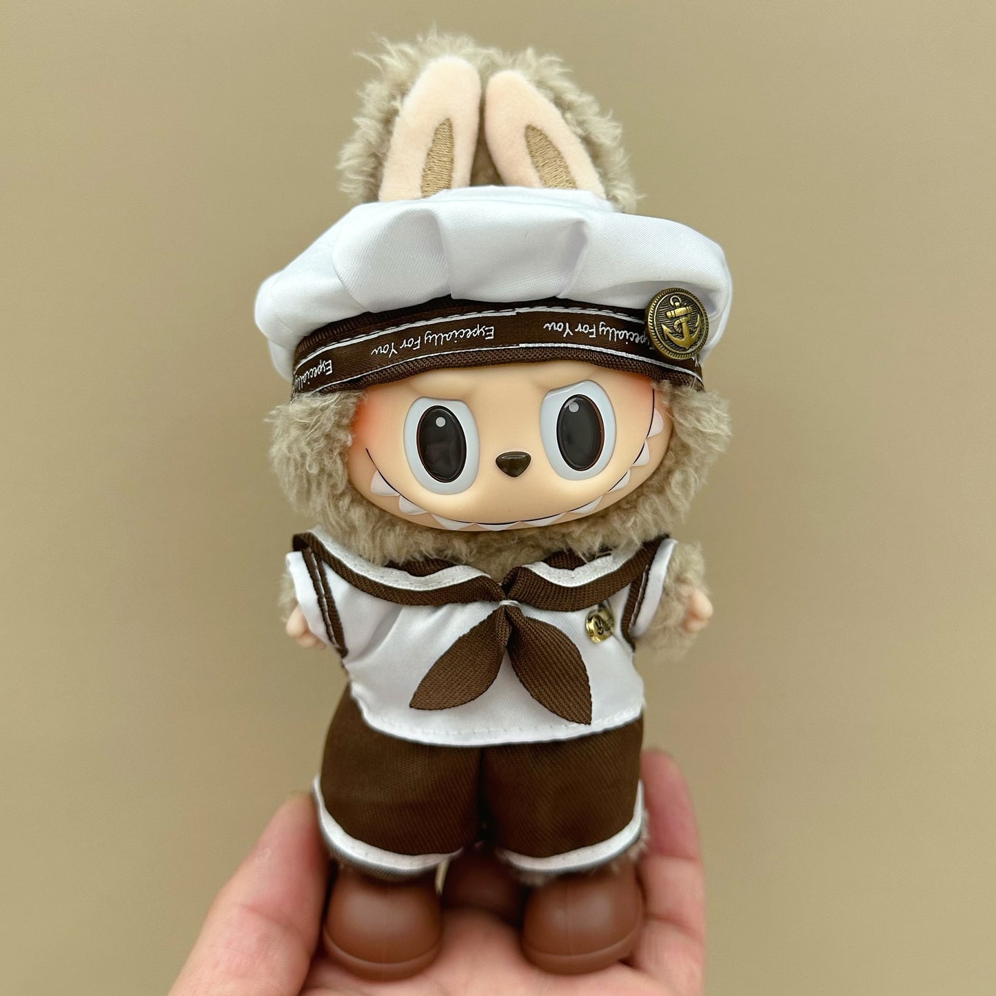 Labubu baby clothes 17cm rabub clothes blind box doll skirt set cute dress-up toys cross-border wholesale