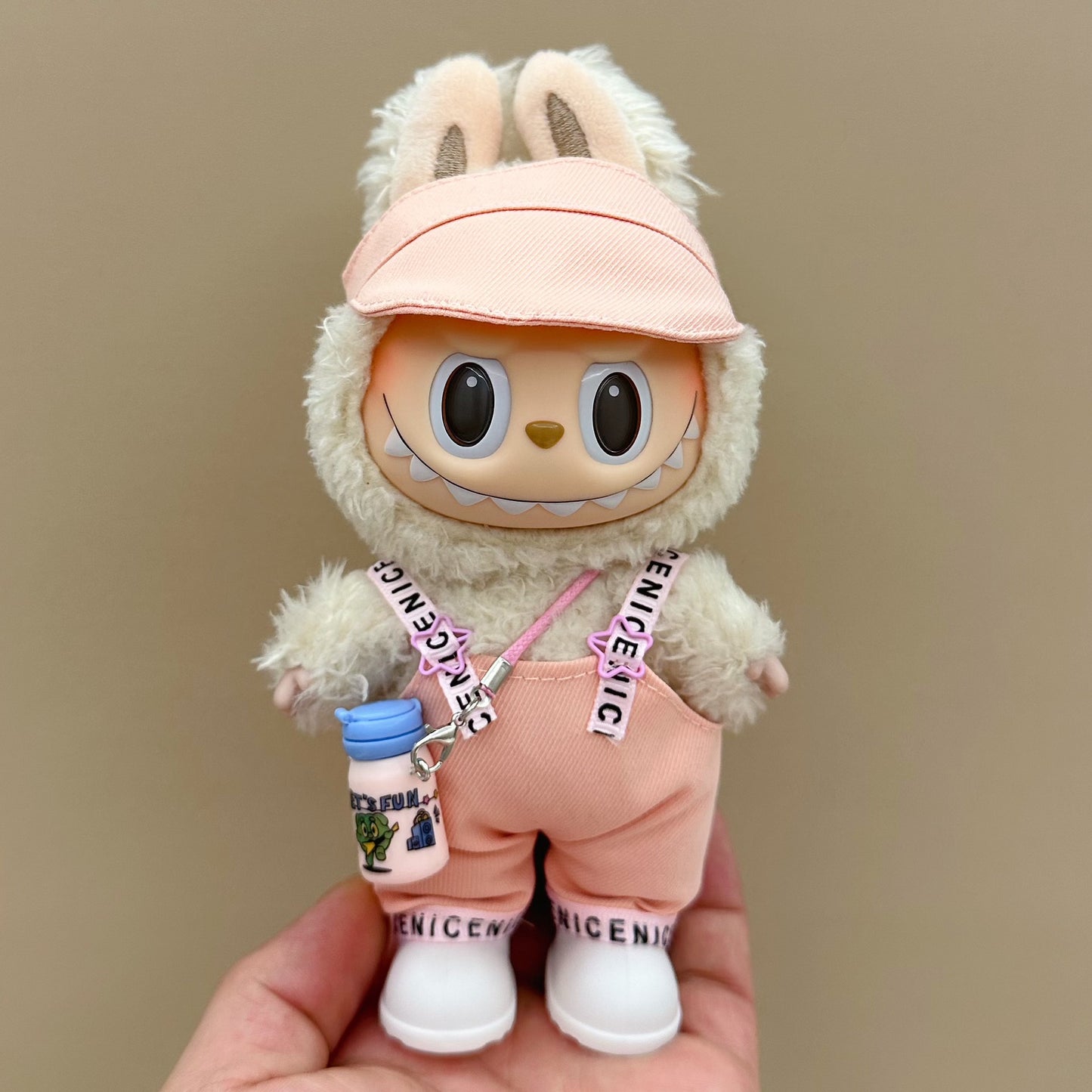 Labubu baby clothes 17cm rabub clothes blind box doll skirt set cute dress-up toys cross-border wholesale
