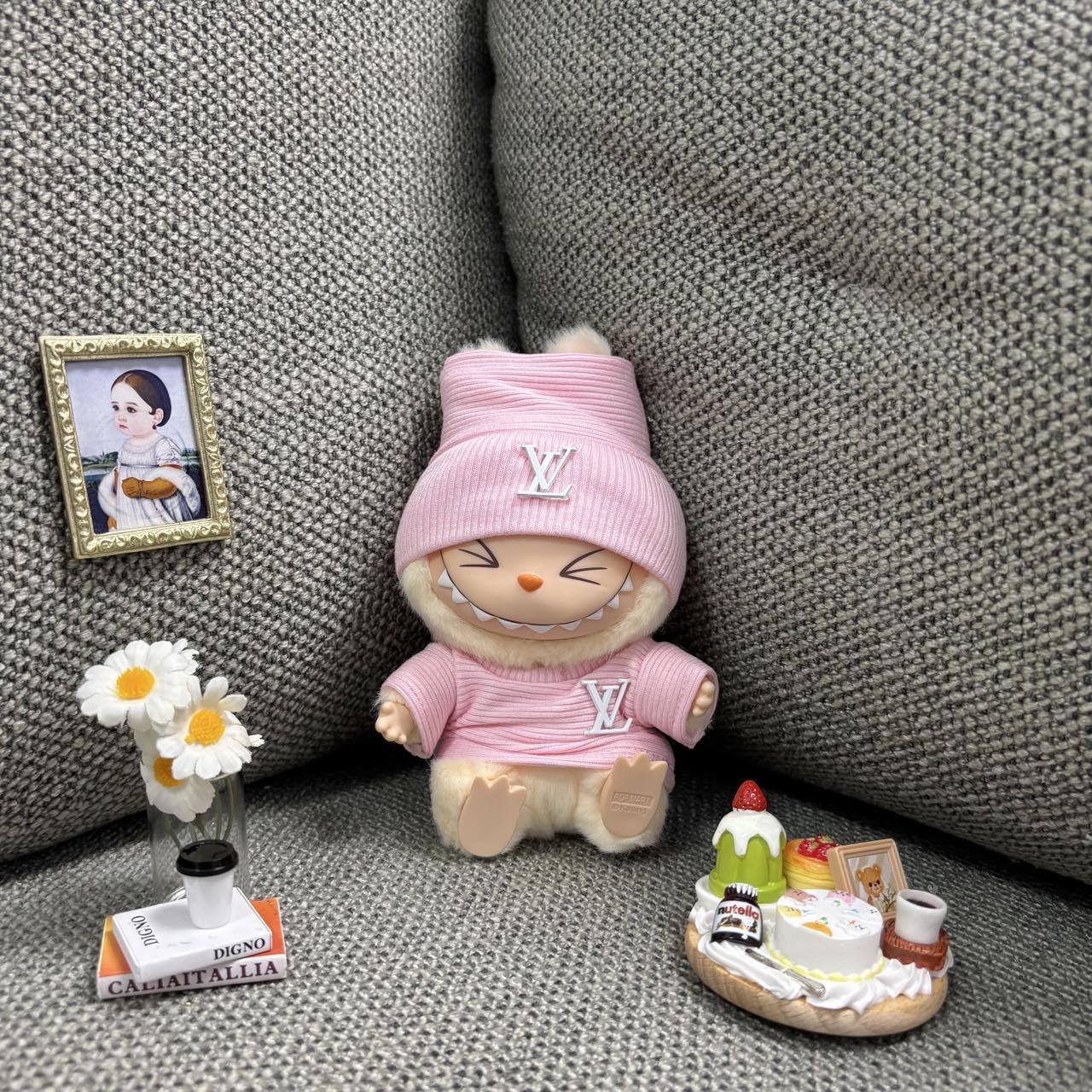 17cm Doll Clothes Suitable for 17cm Labubu Plushies