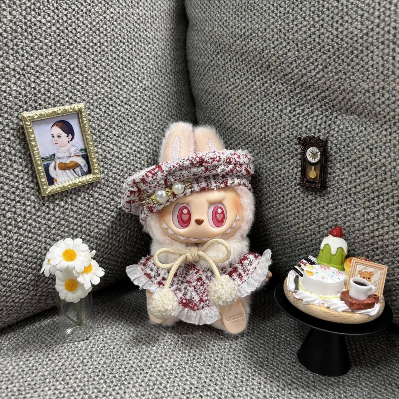 17cm Doll Clothes Suitable for 17cm Labubu Plushies