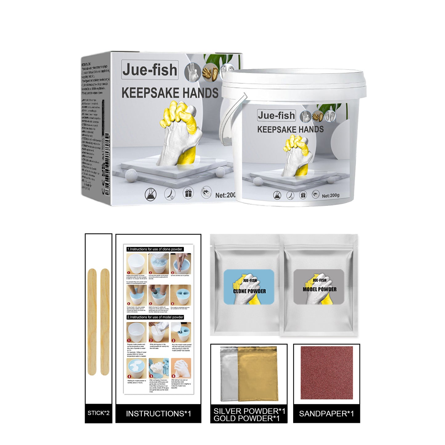 Baby Hand and Foot Casting Kit
