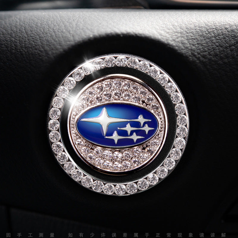 Bling Car Engine Start Button Cover