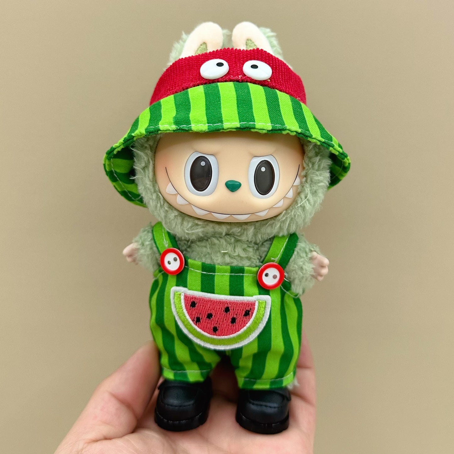 Labubu baby clothes 17cm rabub clothes blind box doll skirt set cute dress-up toys cross-border wholesale