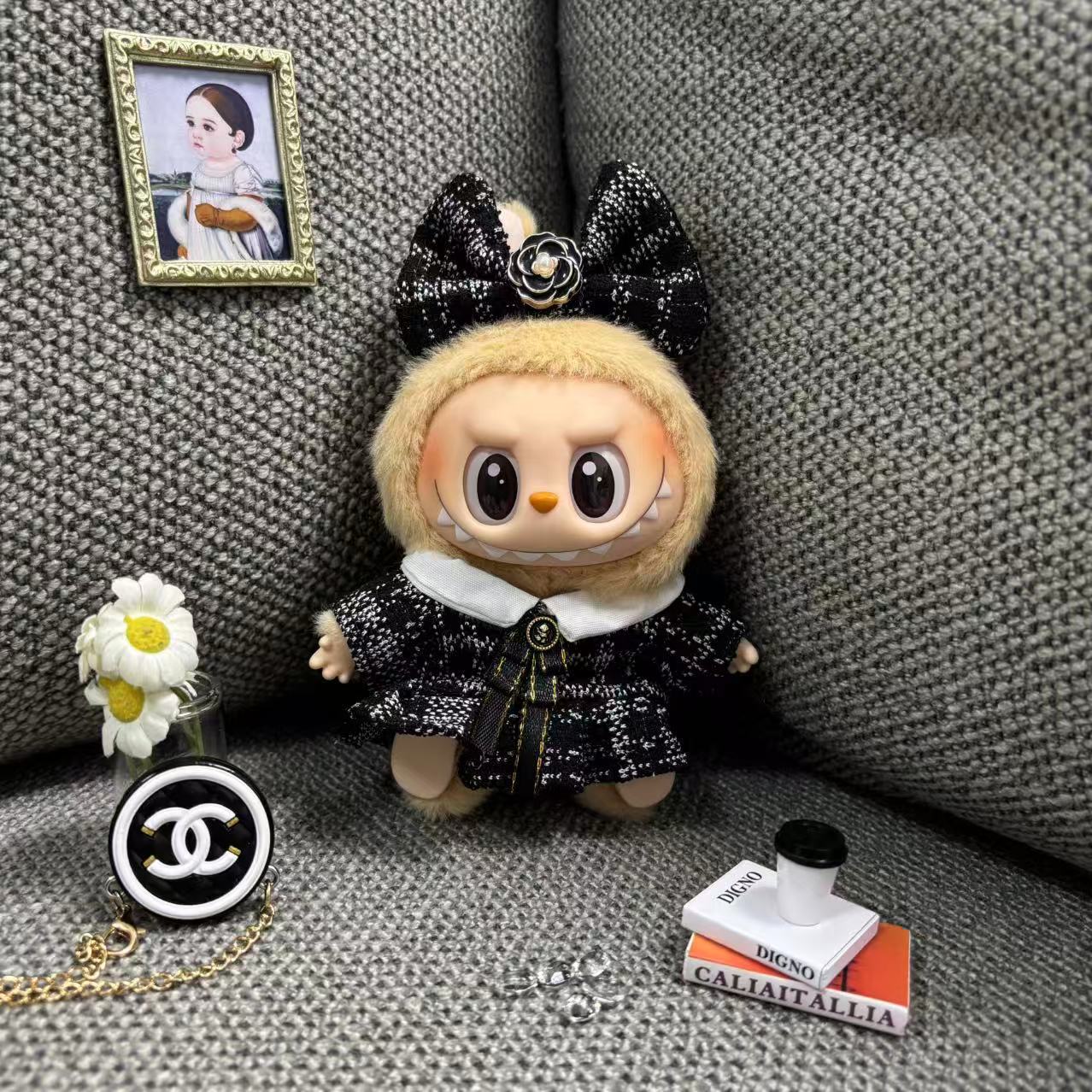 17cm Doll Clothes Suitable for 17cm Labubu Plushies