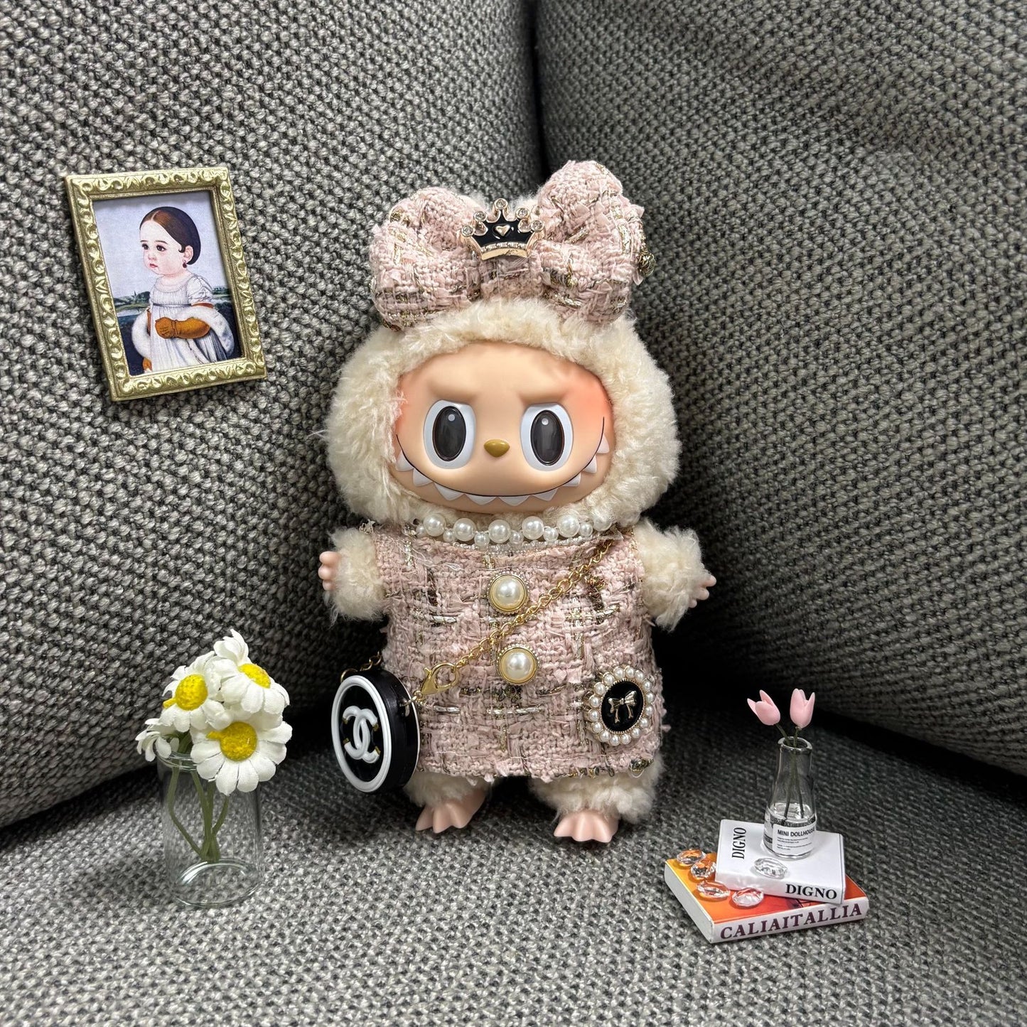 17cm Doll Clothes Suitable for 17cm Labubu Plushies