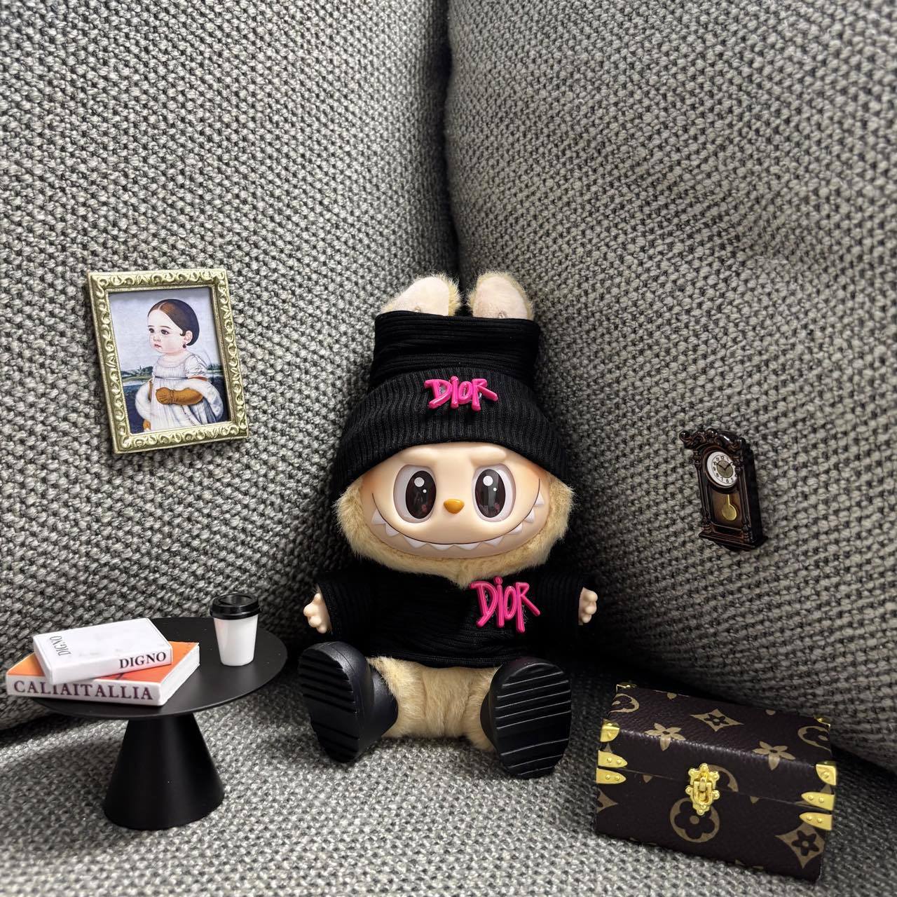 17cm Doll Clothes Suitable for 17cm Labubu Plushies