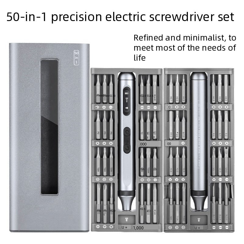 precision electric screwdriver set