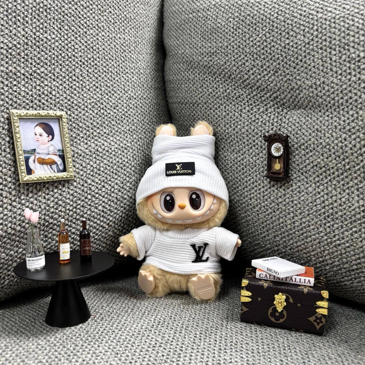 17cm Doll Clothes Suitable for 17cm Labubu Plushies