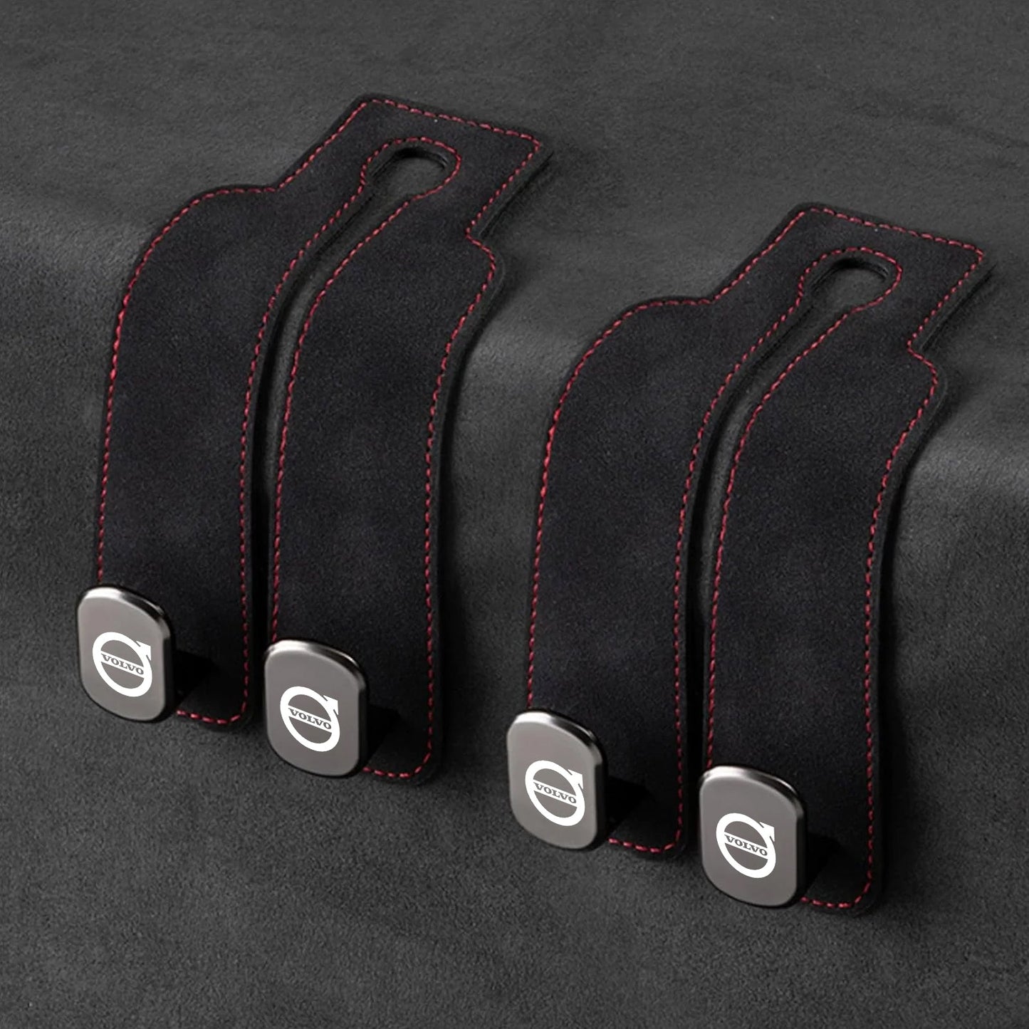 TwinHook Leather Car Headrest Hangers(limited time)
