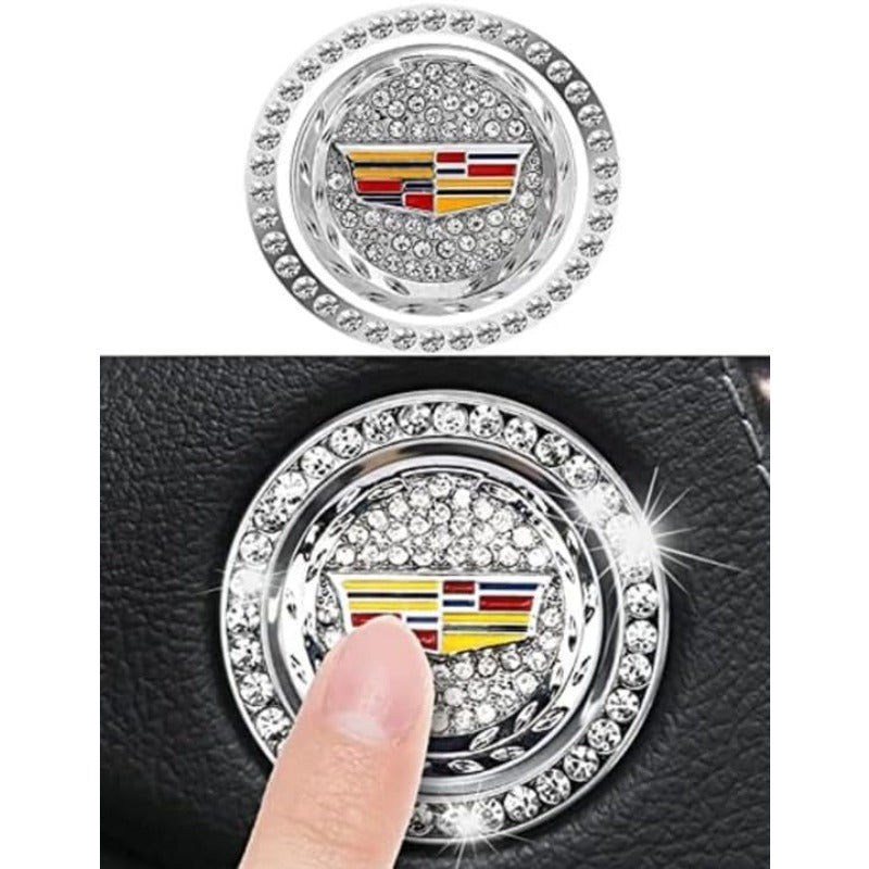 Bling Car Engine Start Button Cover