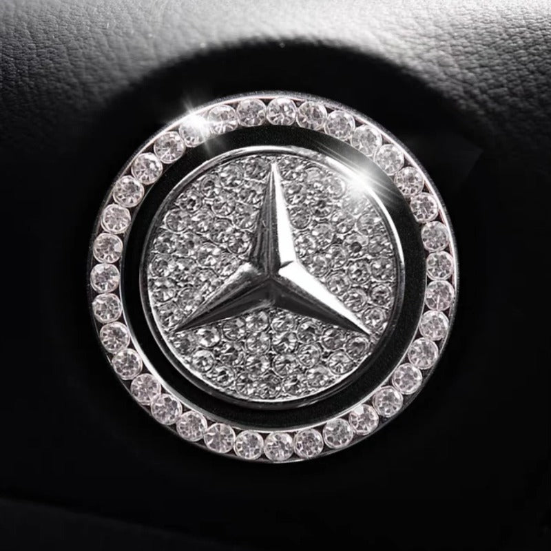 Bling Car Engine Start Button Cover