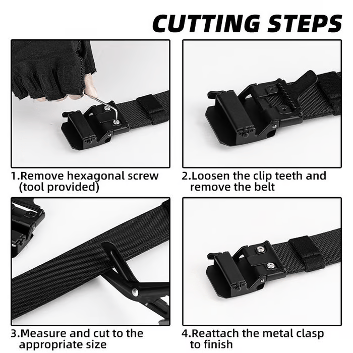 š„Nylon Ratchet Belt