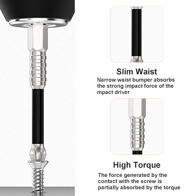 K5 Impact-Resistant and Non-Slip Bit,Impact Driver Bit Set