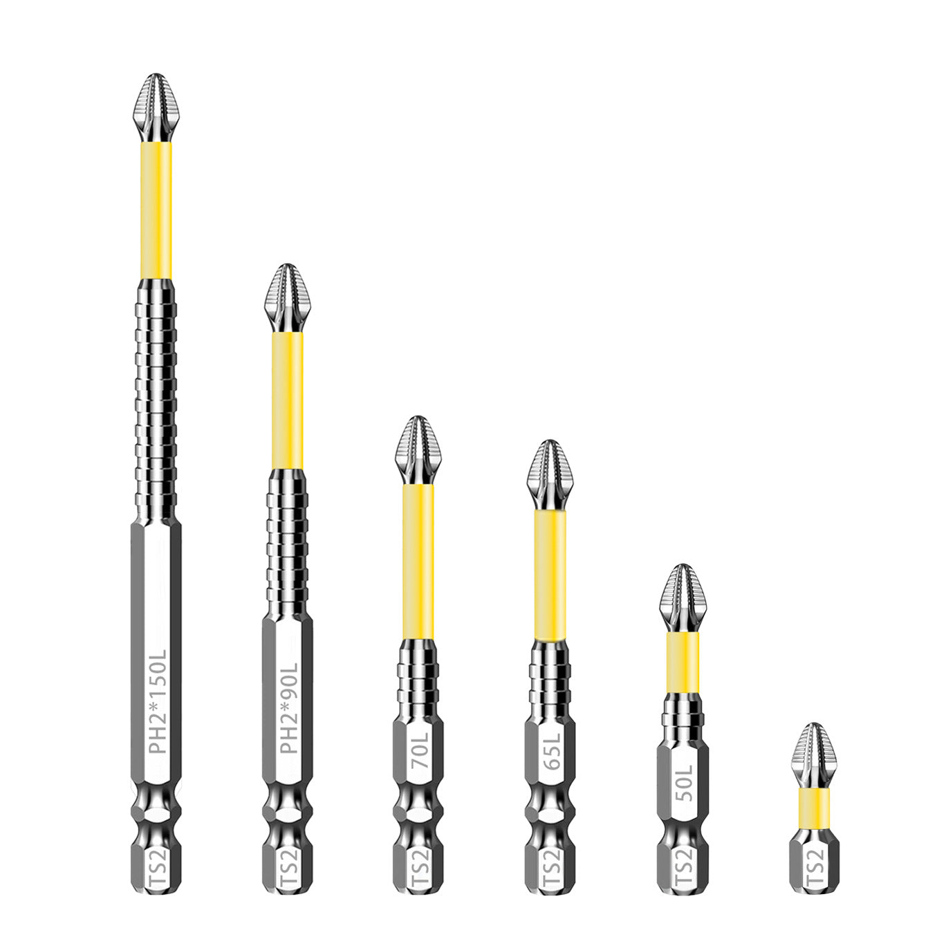 K5 Impact-Resistant and Non-Slip Bit,Impact Driver Bit Set