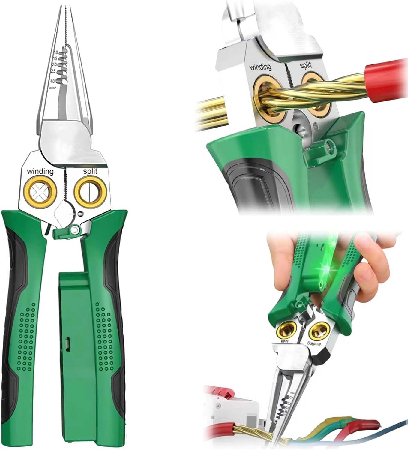 8 in 1 Wire Stripper Twister for Cutting and Pulling Wires