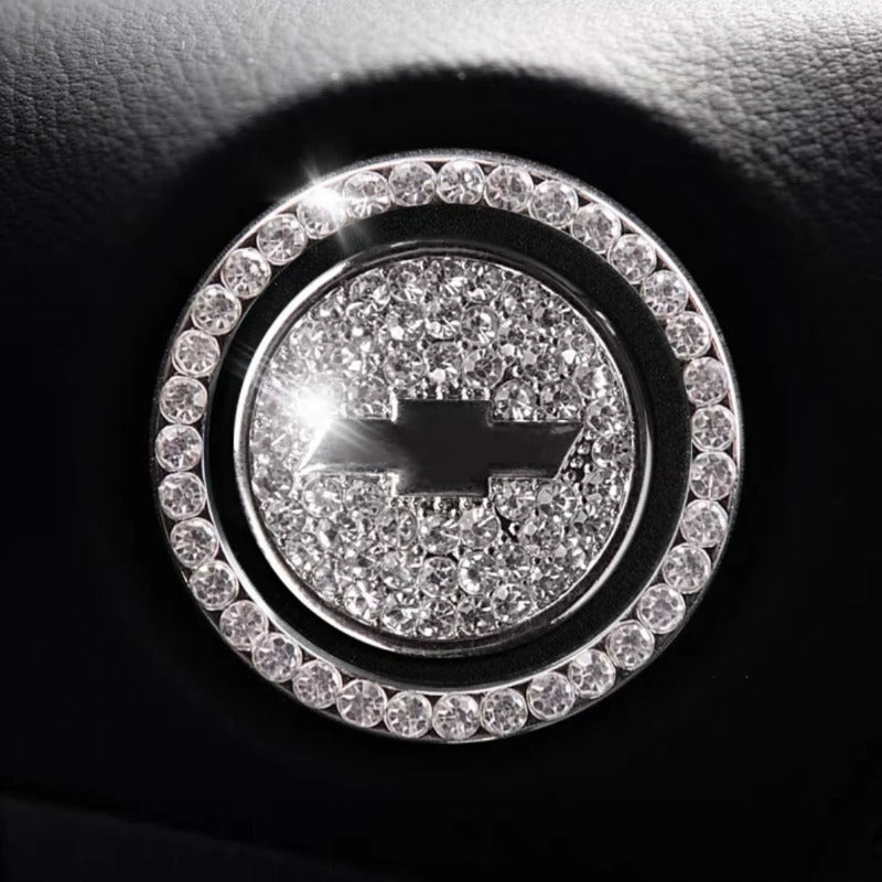 Bling Car Engine Start Button Cover