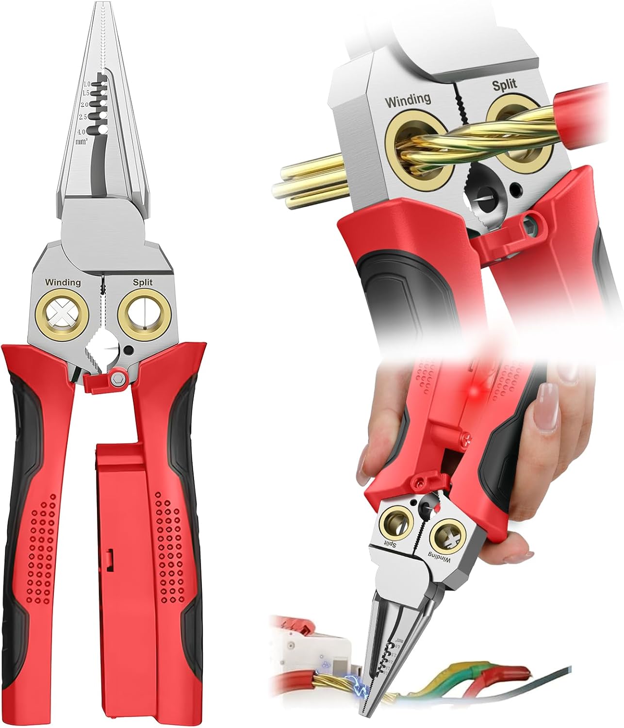 8 in 1 Wire Stripper Twister for Cutting and Pulling Wires