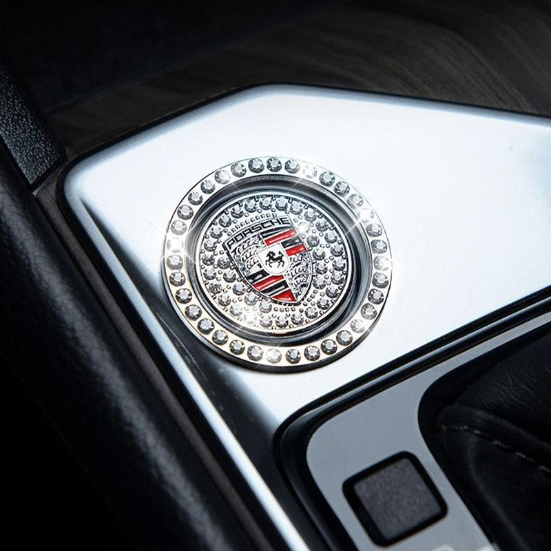 Bling Car Engine Start Button Cover