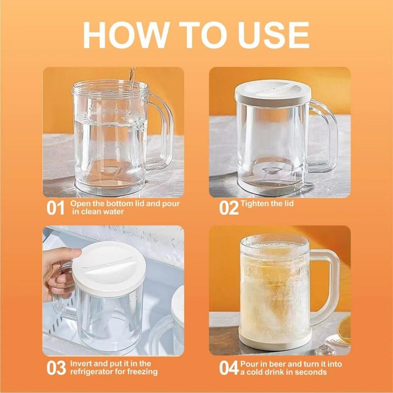 QuickChill Frost-Core Freezer Mug
