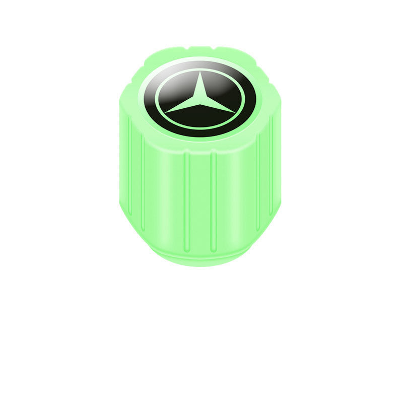 20-Pack Neon Green Glow Tire Valve Caps – No Battery Needed