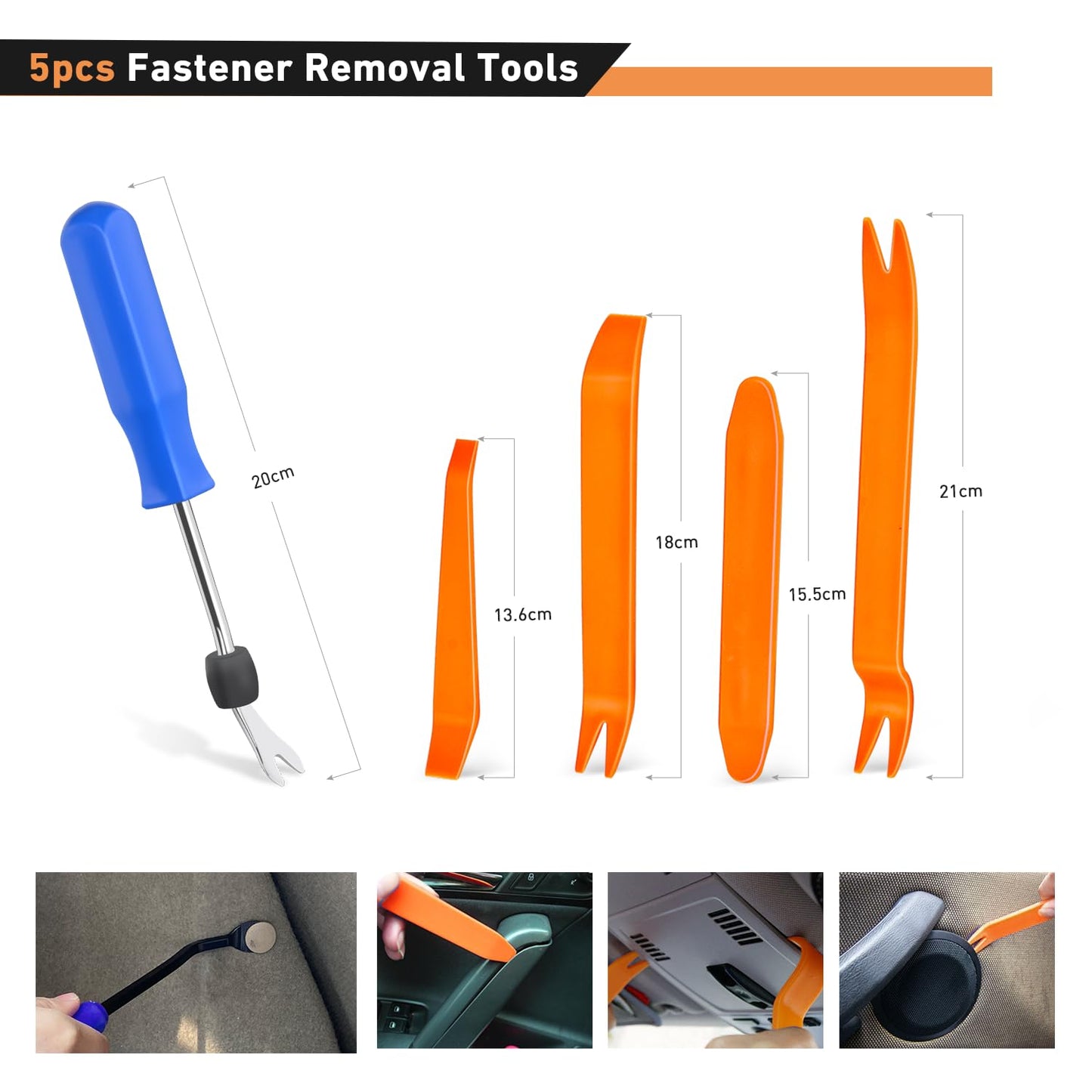 925pcs-1295Pcs Car Retainer Clips & Fastener Remover(limited-time discount)