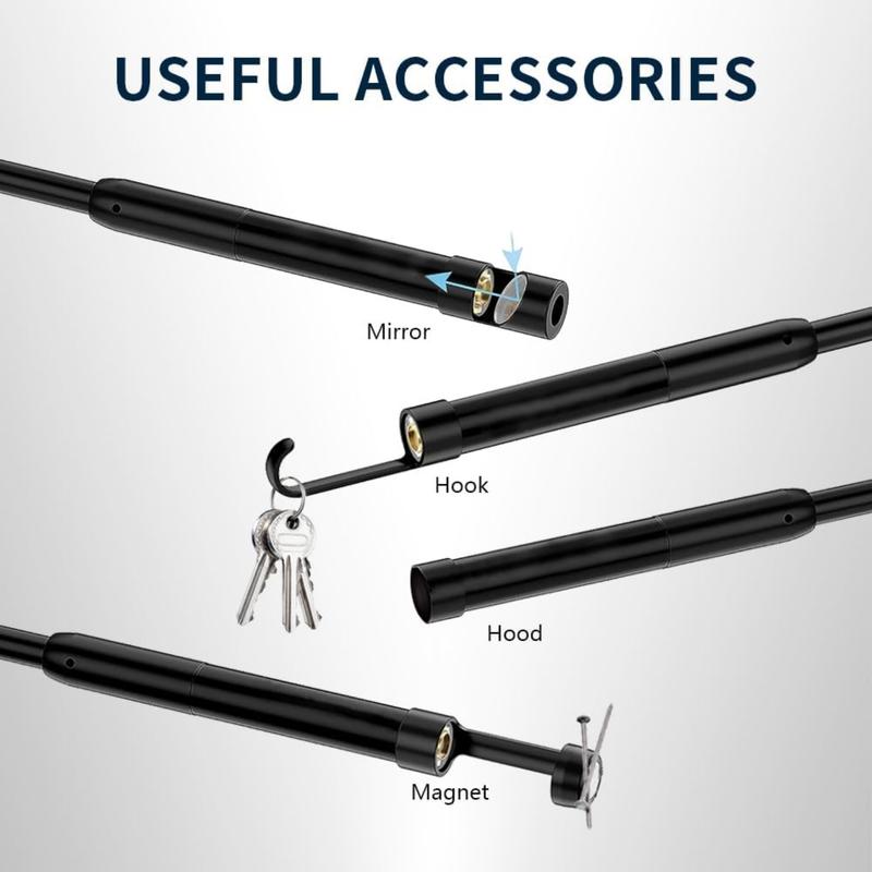 Endoscope Camera with Light for iPhone and Android