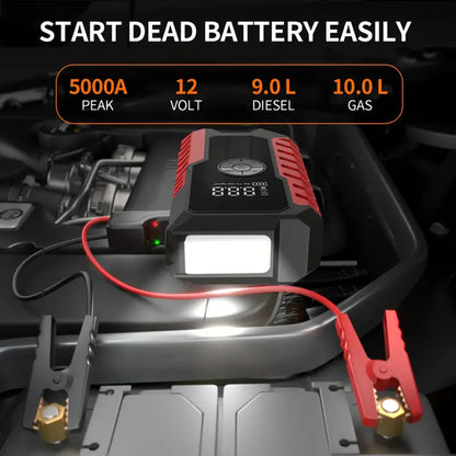 Portable Car Jump Starter with Air Compressor