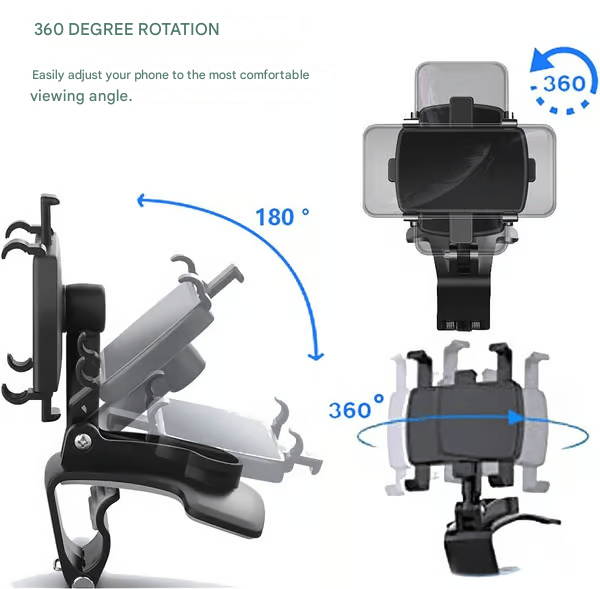 360 Degree Rotation Dashboard Car Phone Holder