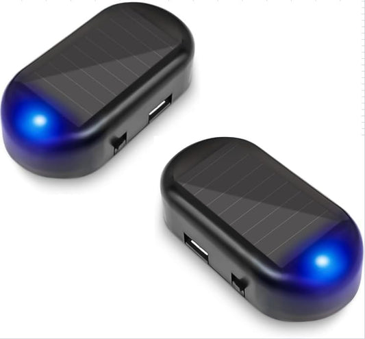 Car Solar Power Simulated Dummy Alarm