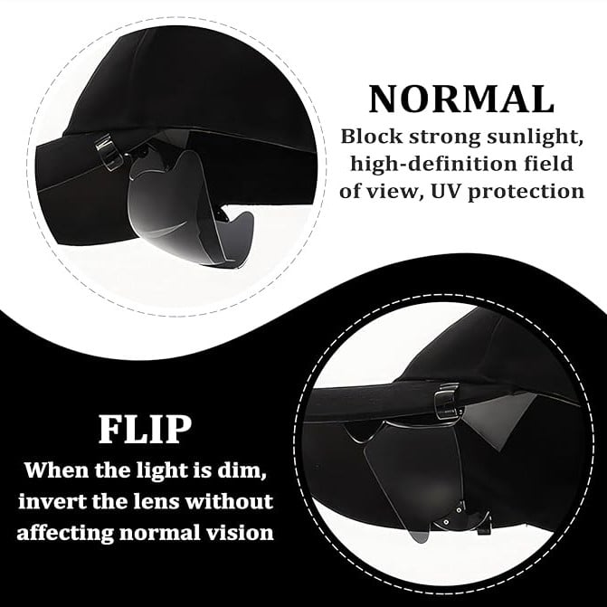 2025 New Polarized Clip Cap Sunglasses（limited-time discount）