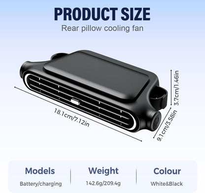 2025 New Car Fan for Driver and Passenger's Seat