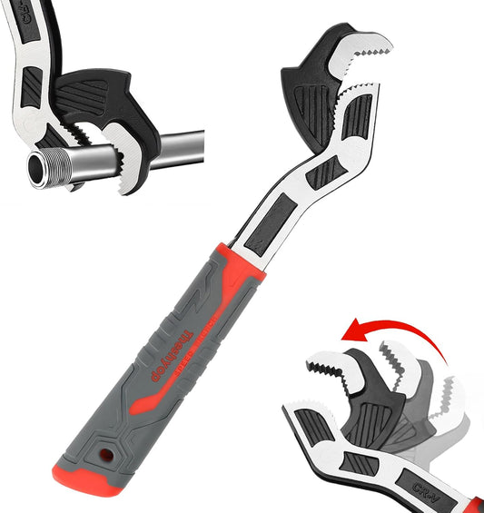 Self Adjusting Pipe Wrench Set