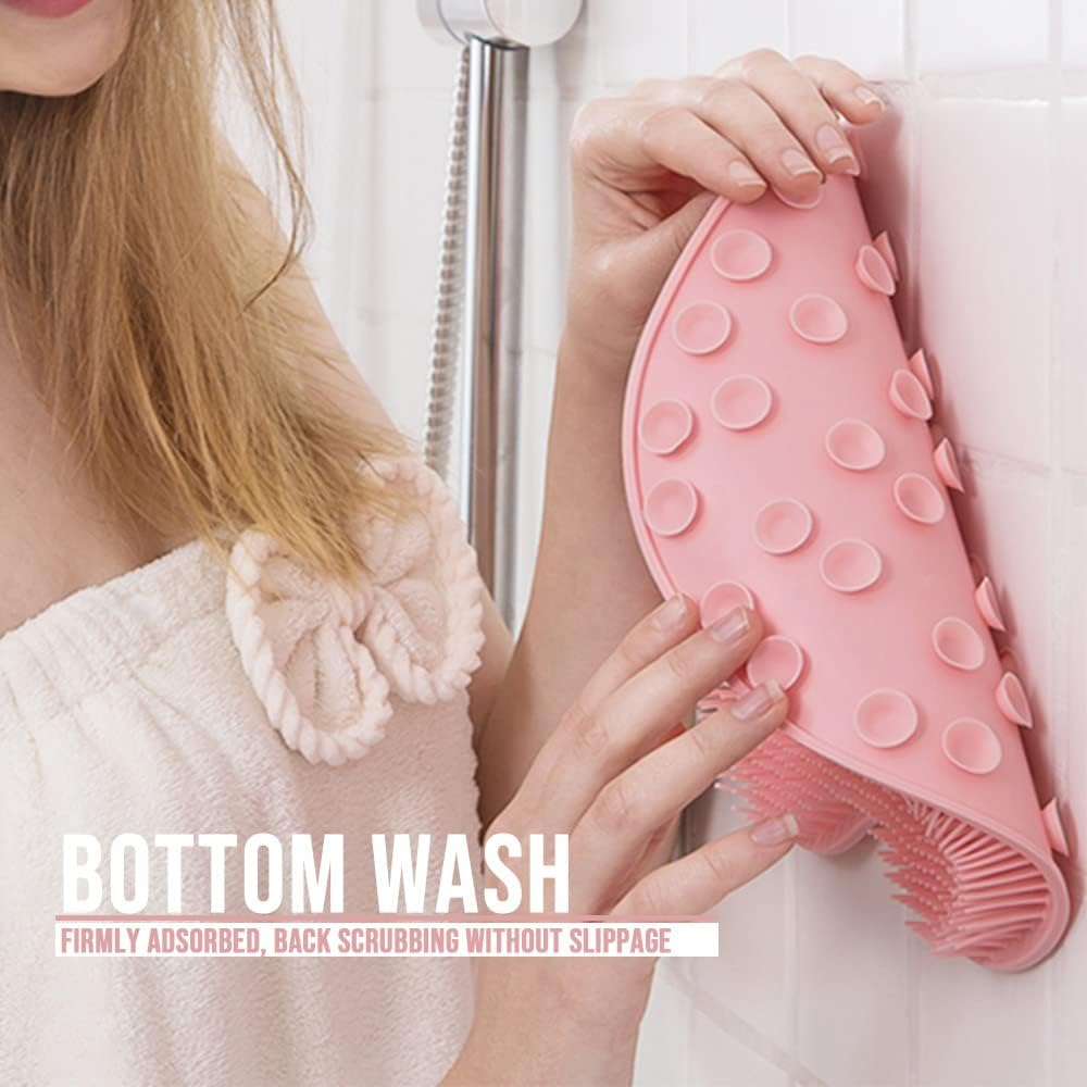 Shower Foot Scrubber Mat with Non-Slip Suction Cups（limited-time discount）