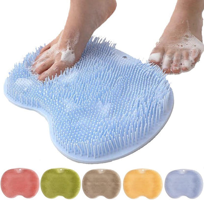 Shower Foot Scrubber Mat with Non-Slip Suction Cups（limited-time discount）