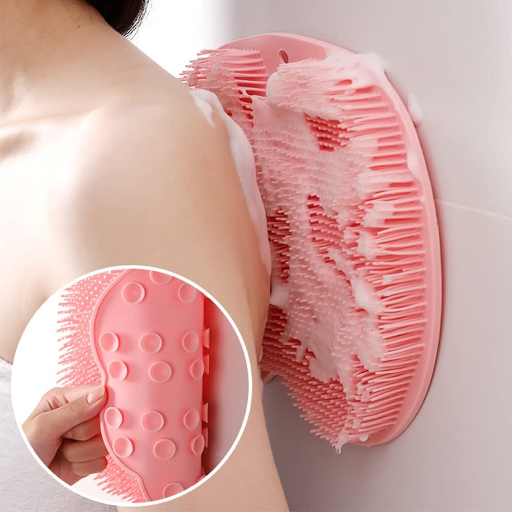 Shower Foot Scrubber Mat with Non-Slip Suction Cups（limited-time discount）