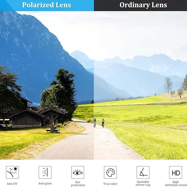 2025 New Polarized Clip Cap Sunglasses（limited-time discount）