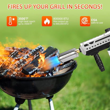 Powerful Propane Grill Torch Gun