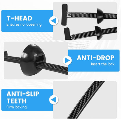 Nylon Universal Cable Tie Buckle
