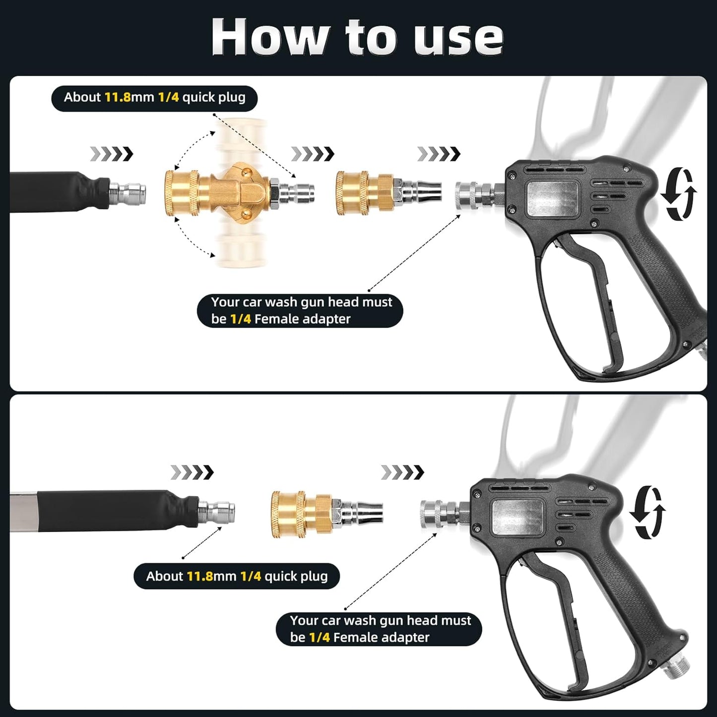 24''Portable Radiator Cleaning Wand