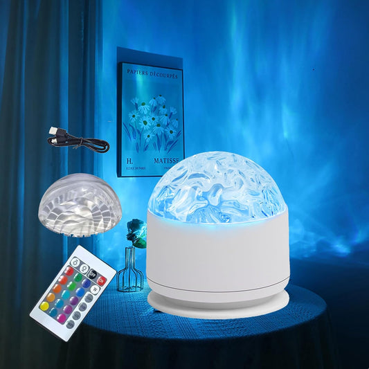 2 in 1 Galaxy Light, 16 Color Aurora Night Light Projector