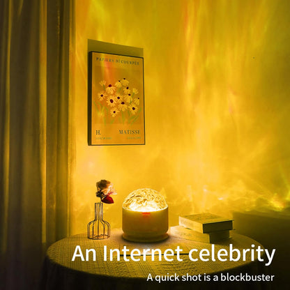 2 in 1 Galaxy Light, 16 Color Aurora Night Light Projector