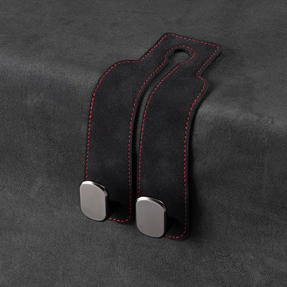 TwinHook Leather Car Headrest Hangers（limited time）