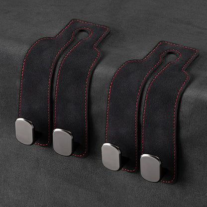 TwinHook Leather Car Headrest Hangers（limited time）