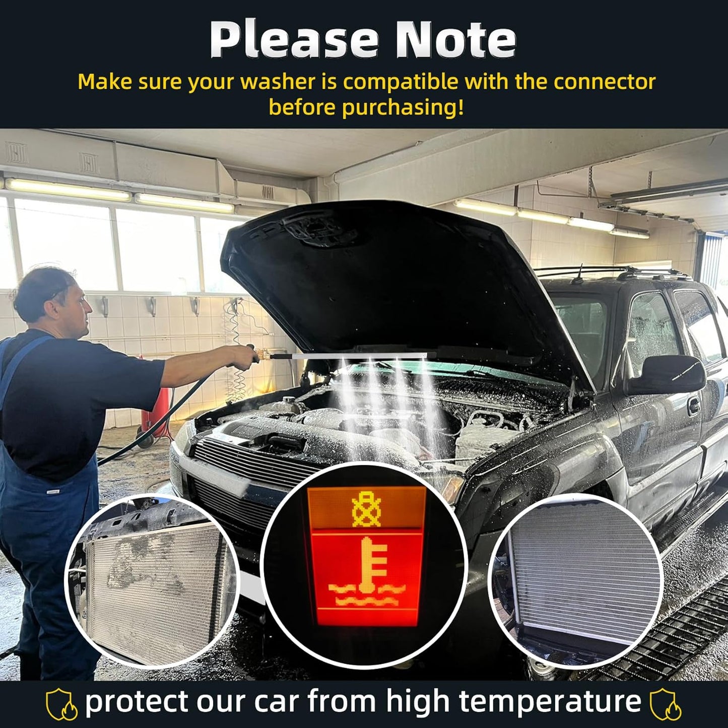 24''Portable Radiator Cleaning Wand