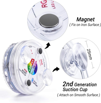 Submersible LED Lights with Remote