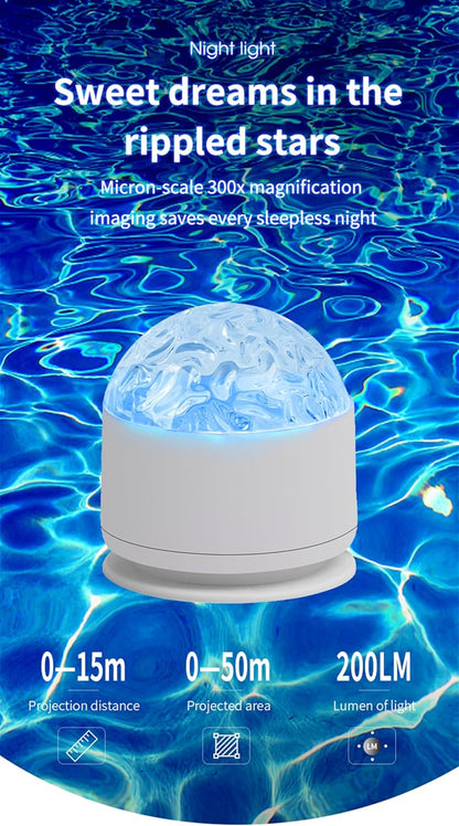 2 in 1 Galaxy Light, 16 Color Aurora Night Light Projector