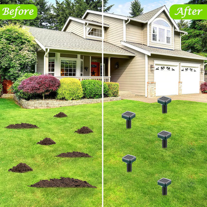 Mole Repellent Solar Powered