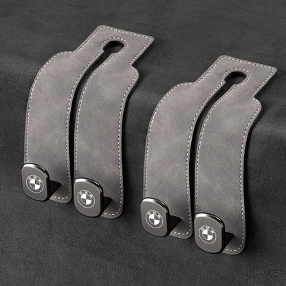 TwinHook Leather Car Headrest Hangers（limited time）